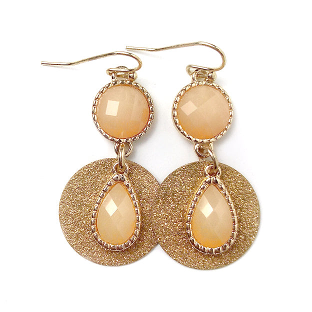 Ohrringe | Orange Peach Drop