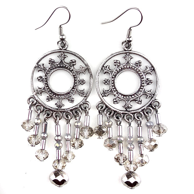 Ohrringe | Romantic Grey Shine