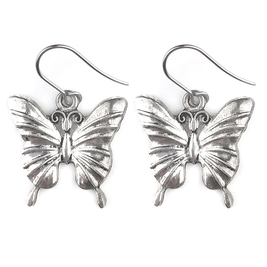Ohrringe | Small SIlver Butterfly