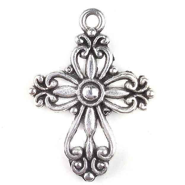 28x20mm Victorian Cross | Anhänger Silber