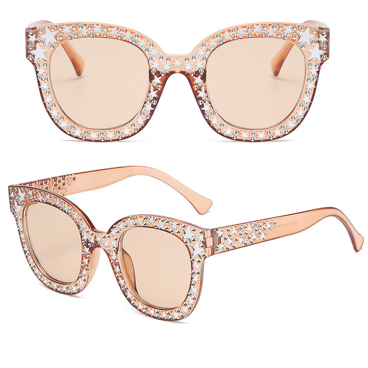 Sonnenbrille Gold Star
