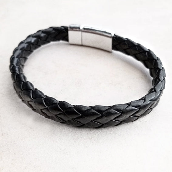 XXIII I XXII - Schwarzes Herrenarmband (17,5cm-S/M)