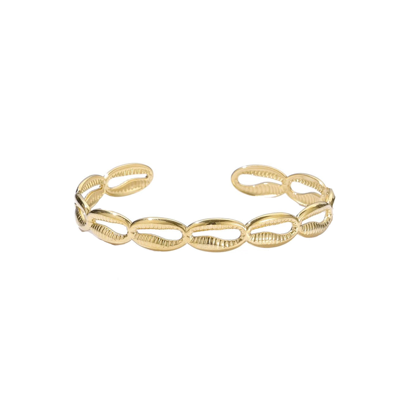 Golden Era Armreif - Cowrie Shells