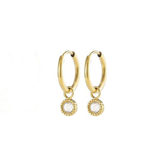 Golden Era Earrings - Timeless Hoop