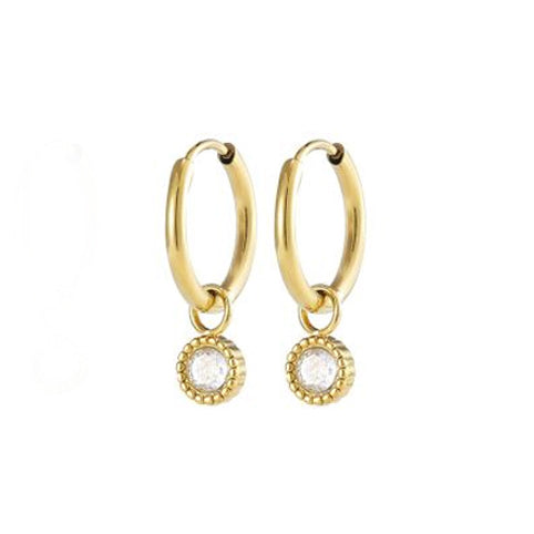 Golden Era Earrings - Timeless Hoop