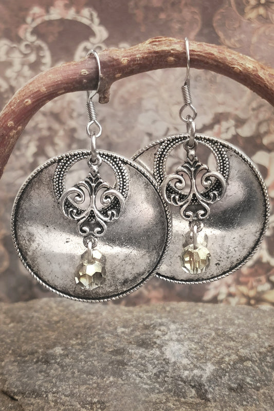 Earrings - GreenCrystalRomance