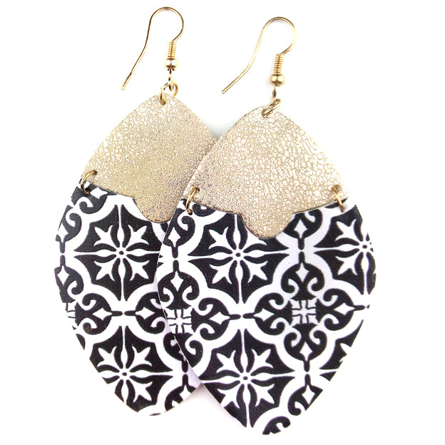 Ohrringe | Black And White Ornaments